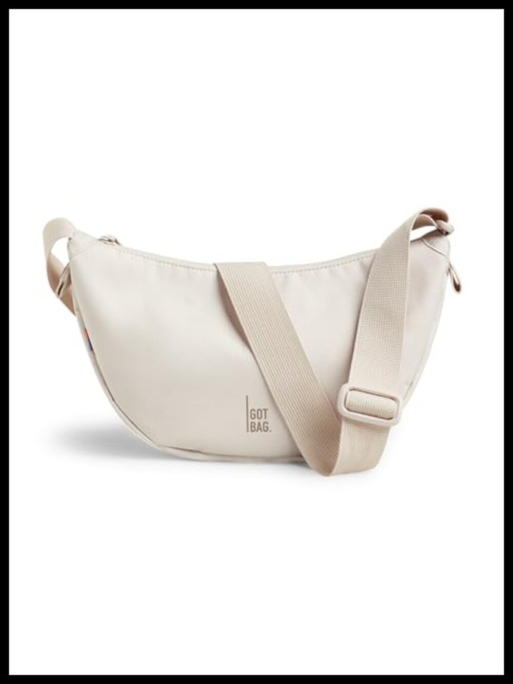 Women's Recycled Crossbody Bag with Adjustable Strap - Water Resistant